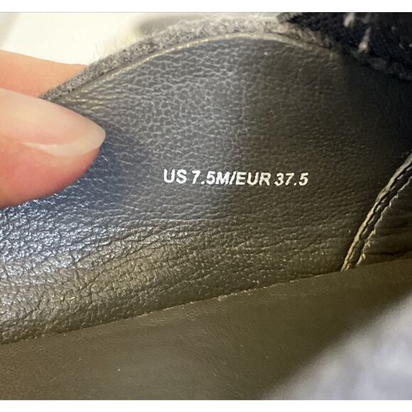 Vince Blaire Women‎ Sneaker Platform Mule Slip On Slide Shoe Gray Wool Size 7.5 - Picture 9 of 9